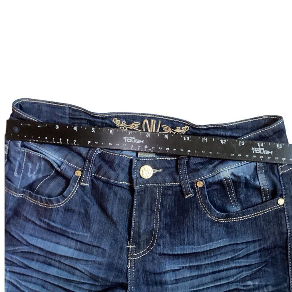 NV Women’s Jeans Capri Skinny Crop Distressed Size 11 - Picture 6 of 10